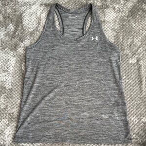 Under Armour Gray Tank Top Women’s Loose fit size L Large